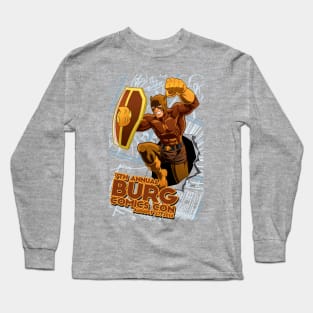 Burg Comics Con 2016 Transparent Background Long Sleeve T-Shirt